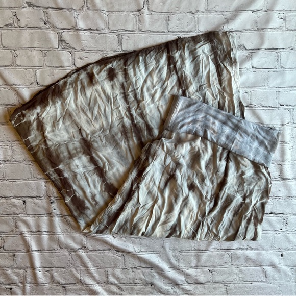 Splendid Long Folded Waist Tie Dye Skirt XS Blue & Brown - Picture 5 of 8